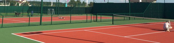 Площадка для тенниса размеры
