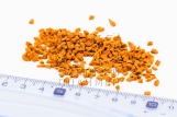 Оранжевая EPDM крошка фракции 2мм - 4мм