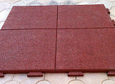 Резиновая плитка R-Plit ПАЗЛ 25 мм