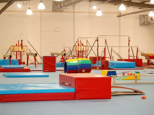 Спортивный линолеум для гимнастического зала Спортивный линолеум для гимнастического зала