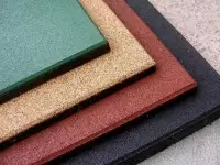 Резиновая плитка - свойства