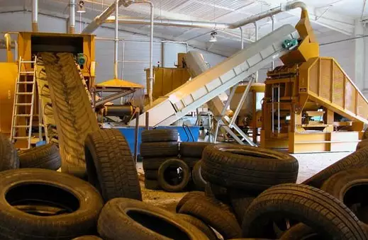 Оборудование для переработки шин