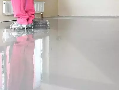 Наливной пол цена за м2 - работа