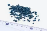 Синяя EPDM крошка фракции 2мм - 4мм