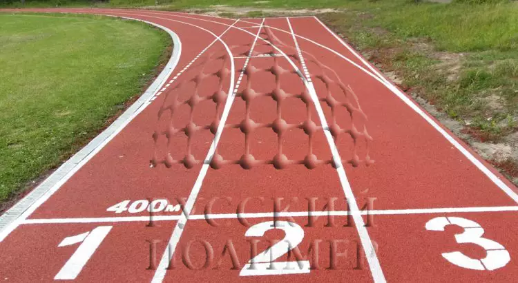 Беговая дорожка Дубна - Русский Полимер - фото