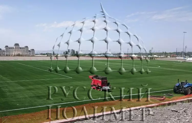 Футбольное поле Габала - Русский Полимер - фото